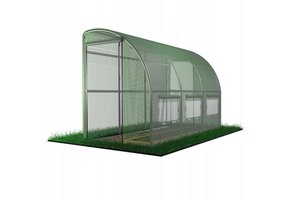 Gardenline - kweekkas - muurkas - 3 segmenten - 400x150x200 cm