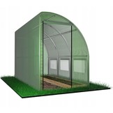 Gardenline - kweekkas - muurkas - 3 segmenten - 400x150x200 cm