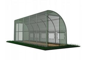 Gardenline - kweekkas - muurkas - 3 segmenten - 600x150x200 cm