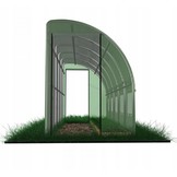 Gardenline - kweekkas - muurkas - 3 segmenten - 600x150x200 cm