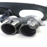 Achterdiffusor - Mercedes E Coupé C238 - Sportuitlaat - Zwart