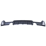 Achterdiffusor geschikt voor BMW 4 Serie F32 F33 F36 - Performance carbon - Uitsparing enkele uitlaat