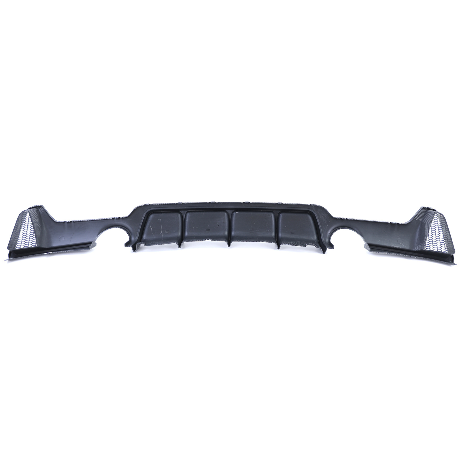 Achterdiffusor geschikt voor BMW 4 Serie F32 F33 F36 - Performance carbon - Uitsparing enkele uitlaat