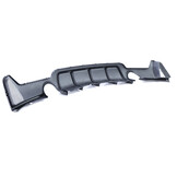 Achterdiffusor - BMW 4 Serie F32 F33 F36 - Performance carbon - Uitsparing enkele uitlaat