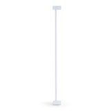 Traphek 80-93cm - verstelbaar - wit - 77cm hoog