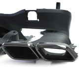 Achterdiffusor geschikt voor Mercedes GLC X253 - Sport optiek - zwart 2015-2018