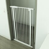 Traphek 93-106cm - wit - 120cm hoog