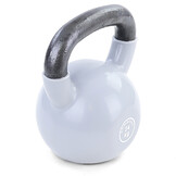 Kettlebell gietijzer 24kg - swing bar - grijs