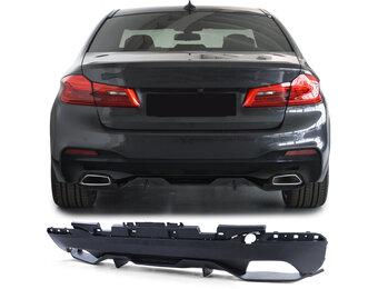 Achterdiffusor - BMW G30 G31 - Zwart mat - Prestatie uiterlijk
