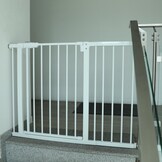 Traphek 72-86cm - verstelbaar - wit - 77cm hoog