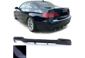 Achterdiffusor - BMW E92 E93 320 325 330 - zwart glans - ABS-kunststof
