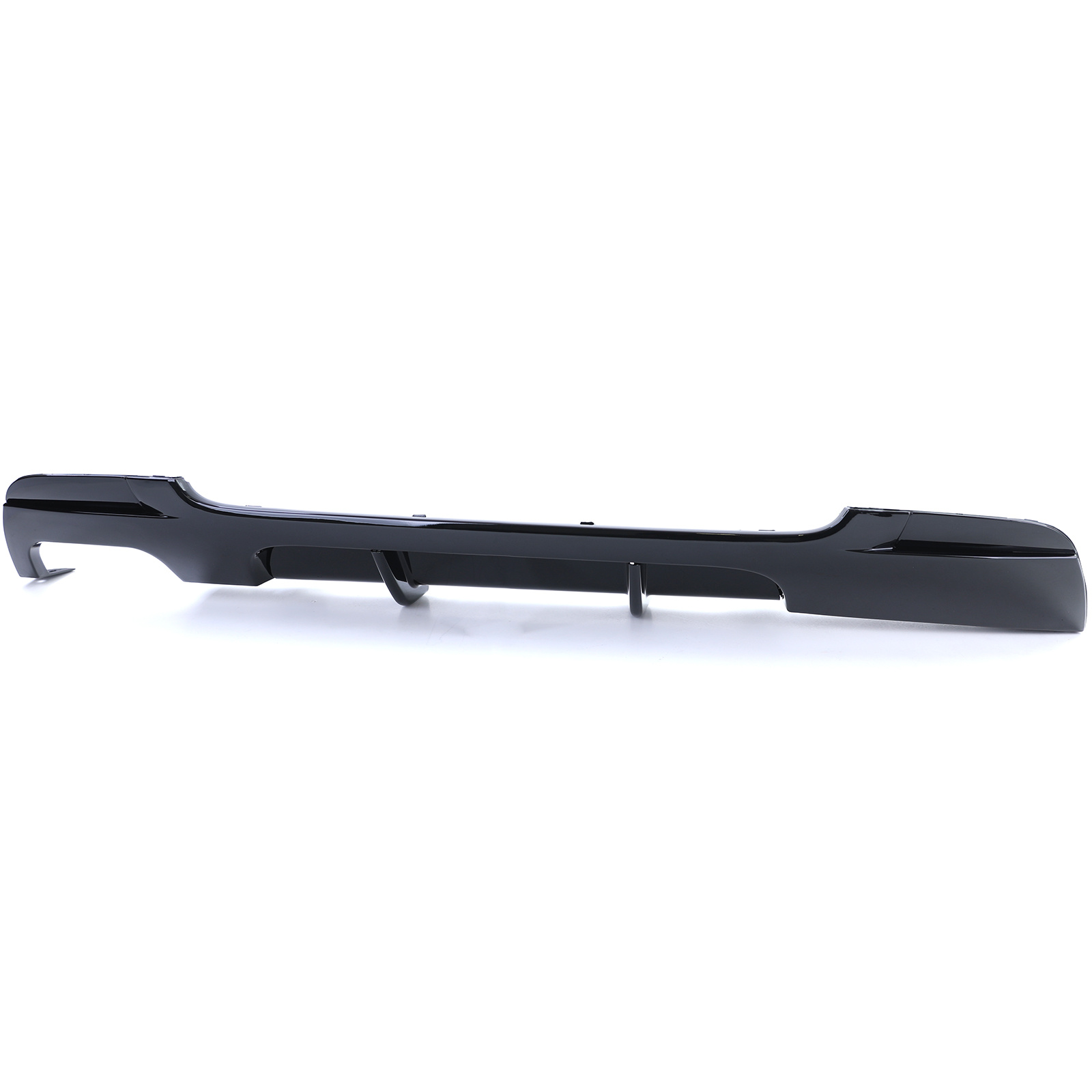 Achterdiffusor - BMW E92 E93 320 325 330 - zwart glans - ABS-kunststof