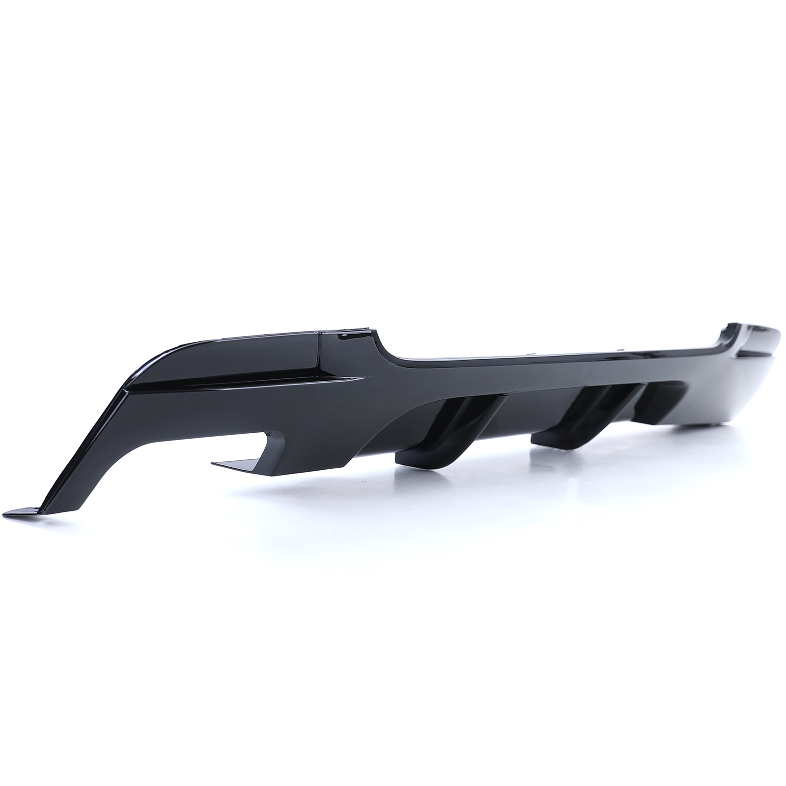 Achterdiffusor - BMW E92 E93 320 325 330 - zwart glans - ABS-kunststof