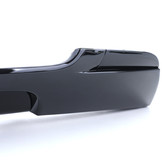 Achterdiffusor geschikt voor BMW E92 E93 320 325 330 - zwart glans - ABS-kunststof