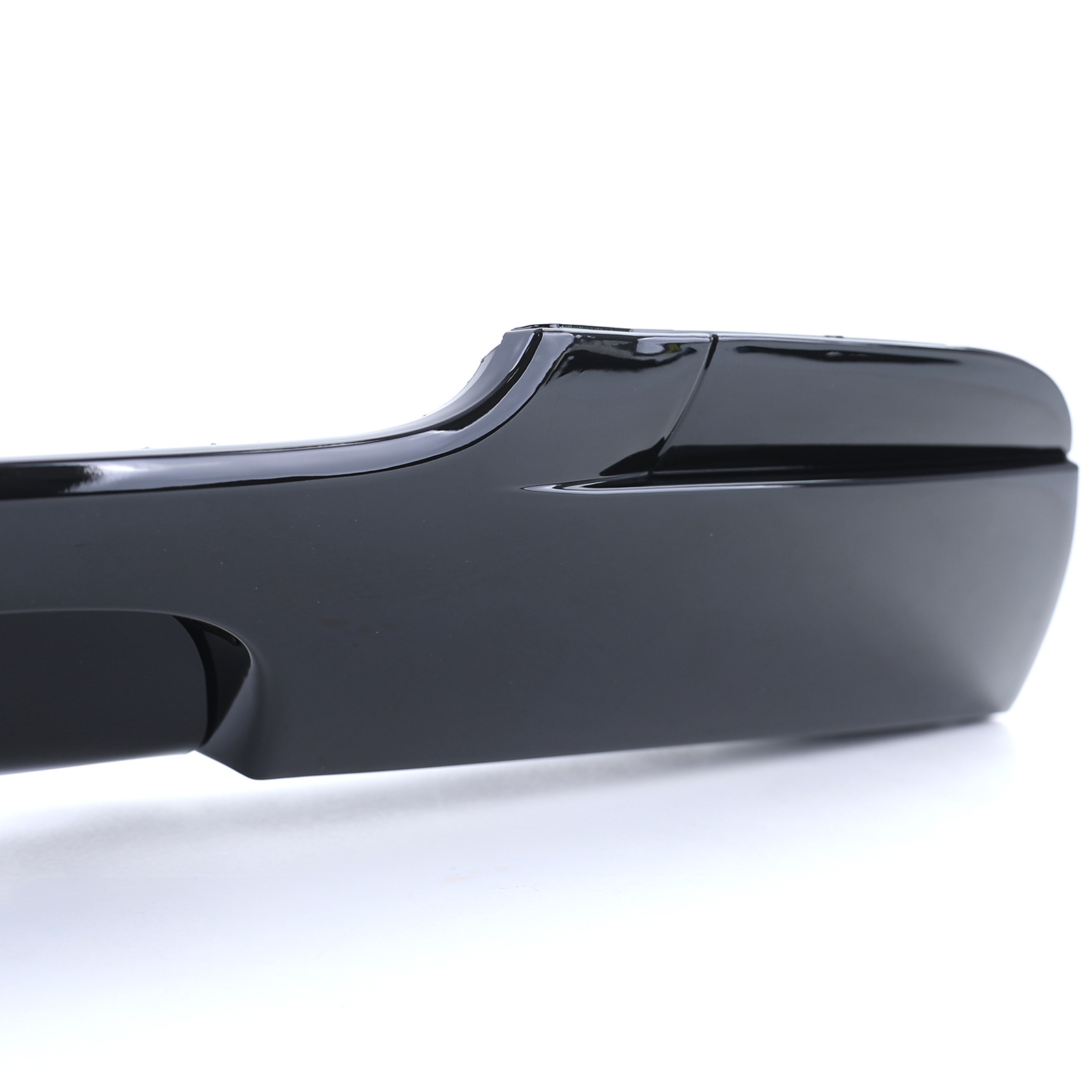 Achterdiffusor geschikt voor BMW E92 E93 320 325 330 - zwart glans - ABS-kunststof