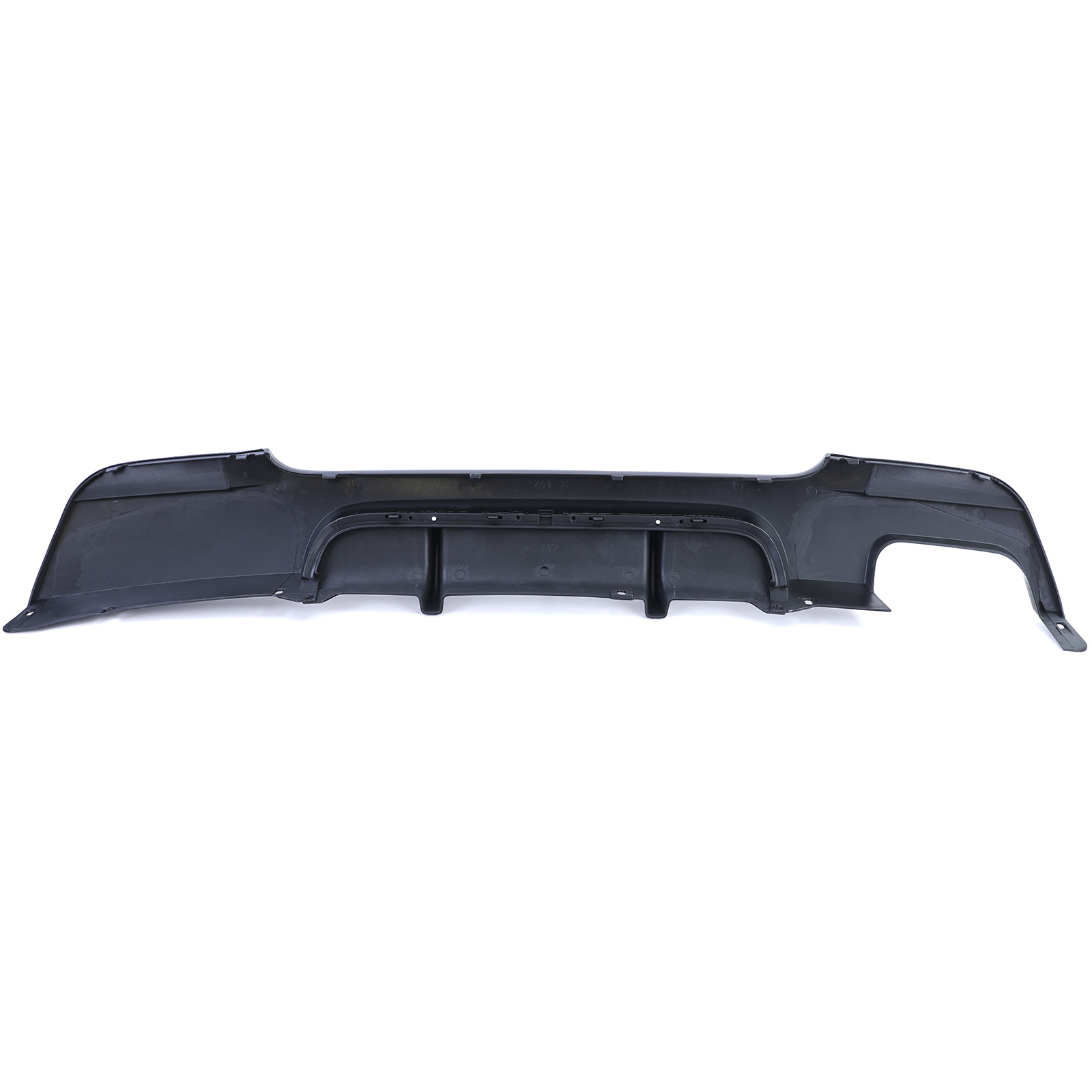 Achterdiffusor - BMW E92 E93 320 325 330 - zwart glans - ABS-kunststof