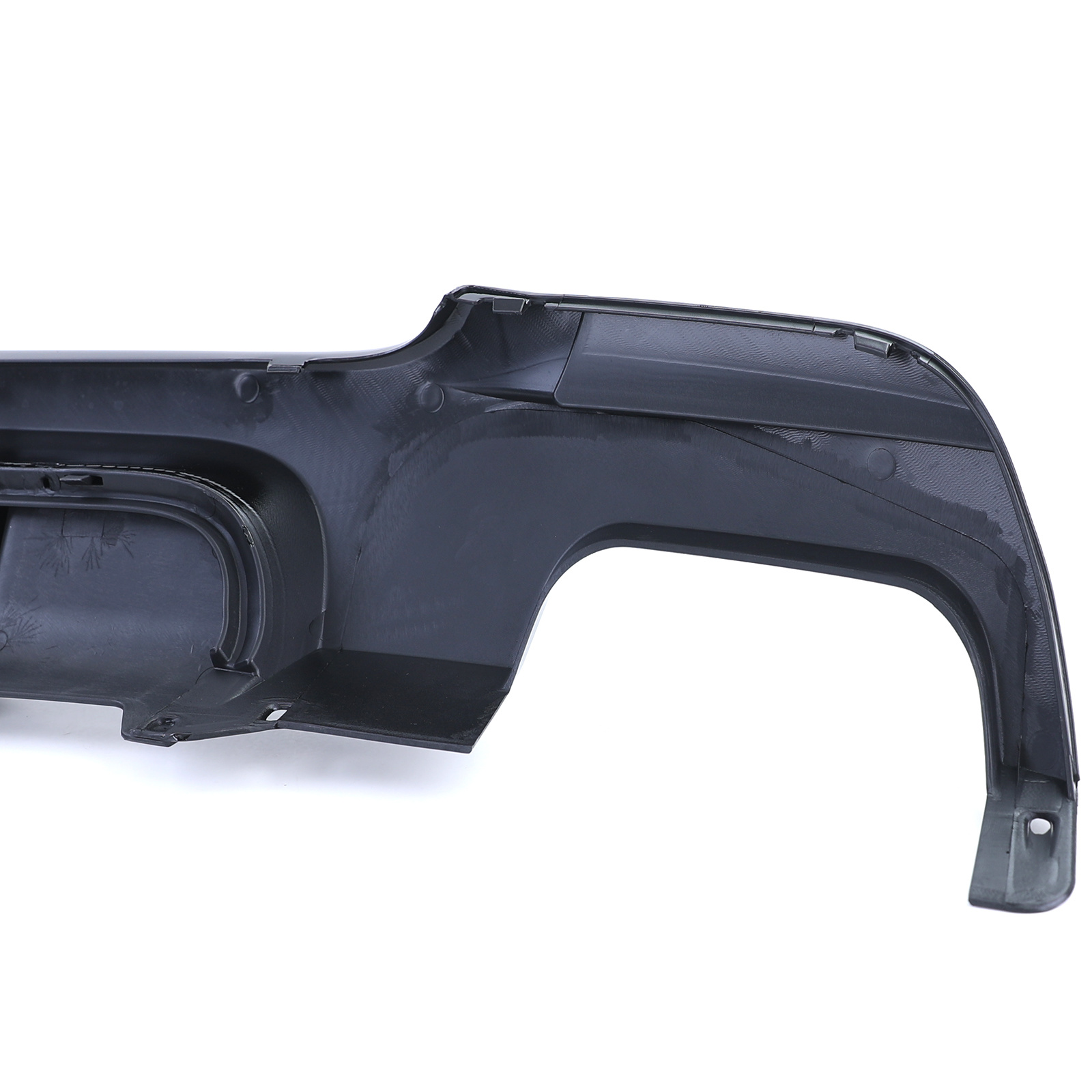 Achterdiffusor geschikt voor BMW E92 E93 320 325 330 - zwart glans - ABS-kunststof