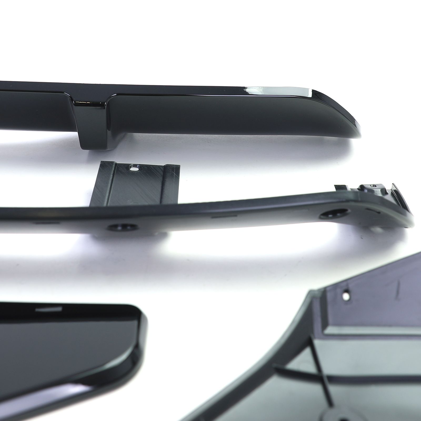 Achterdiffusor - geschikt voor BMW X5 F15 13-18 - zwarte glans - prestaties optiek