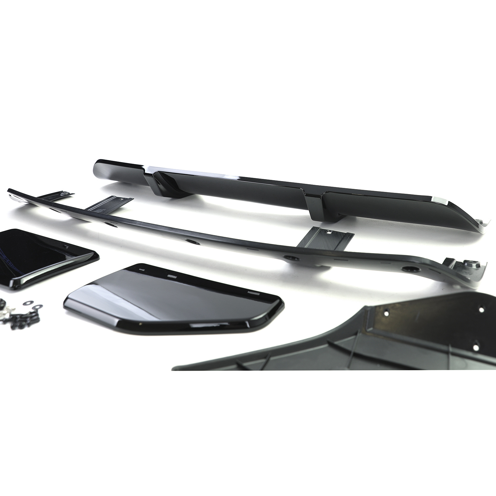 Achterdiffusor - BMW X5 F15 13-18 - zwarte glans - prestaties optiek