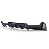 Achterdiffusor - BMW F32 F33 F36 - Performance Carbon - Dubbele Uitlaat - Zwart - 121x43x13cm