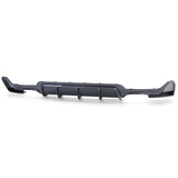 Achterdiffusor geschikt voor BMW 4 Serie F32 F33 F36 - Carbon look - Dubbele pijp