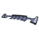 Achterdiffusor - BMW 4 Serie F32 F33 F36 - Carbon look - Dubbele pijp