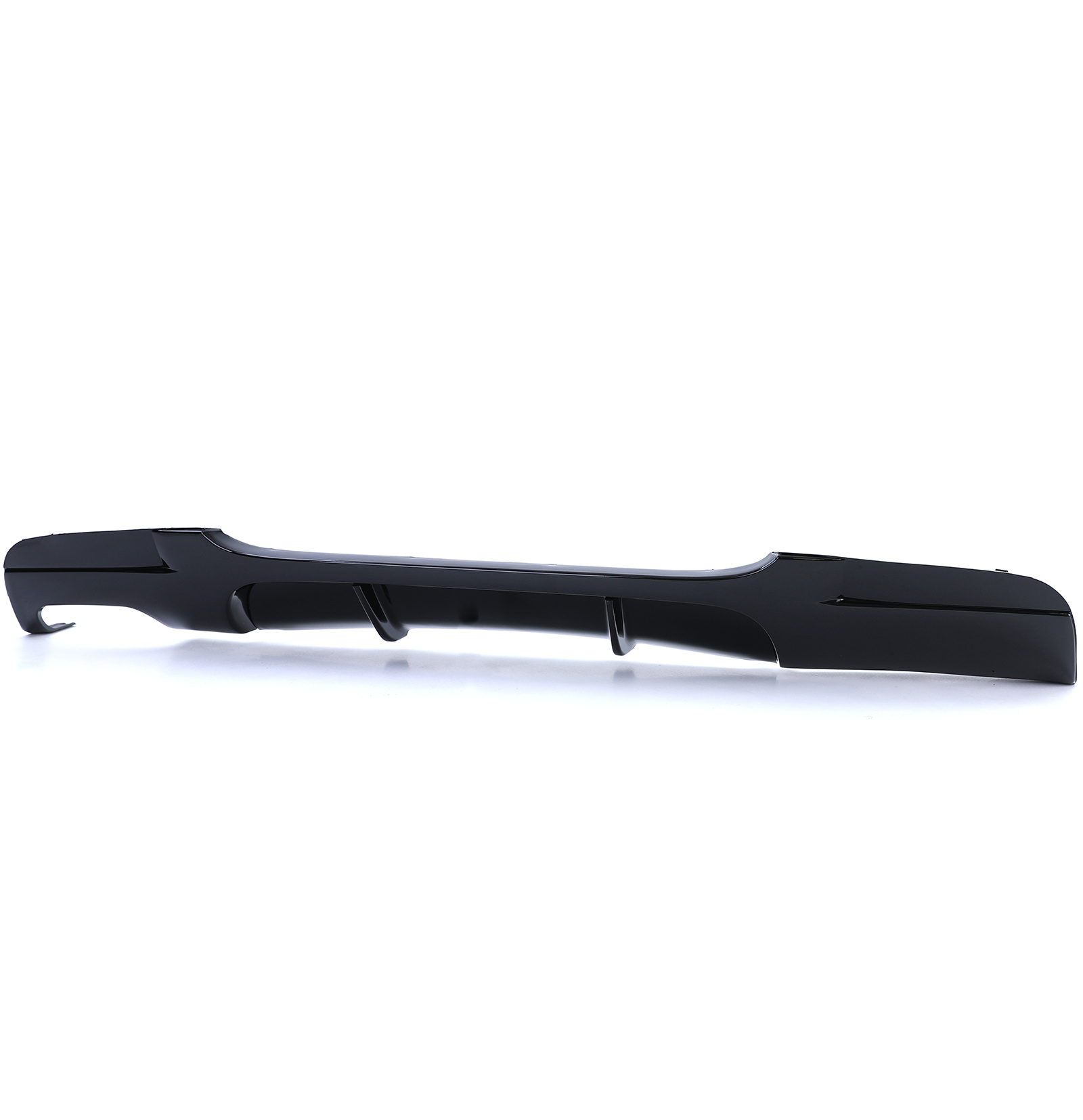 Achterdiffusor - BMW E90/E91 316-330 - Zwart Gloss - Sportieve Look