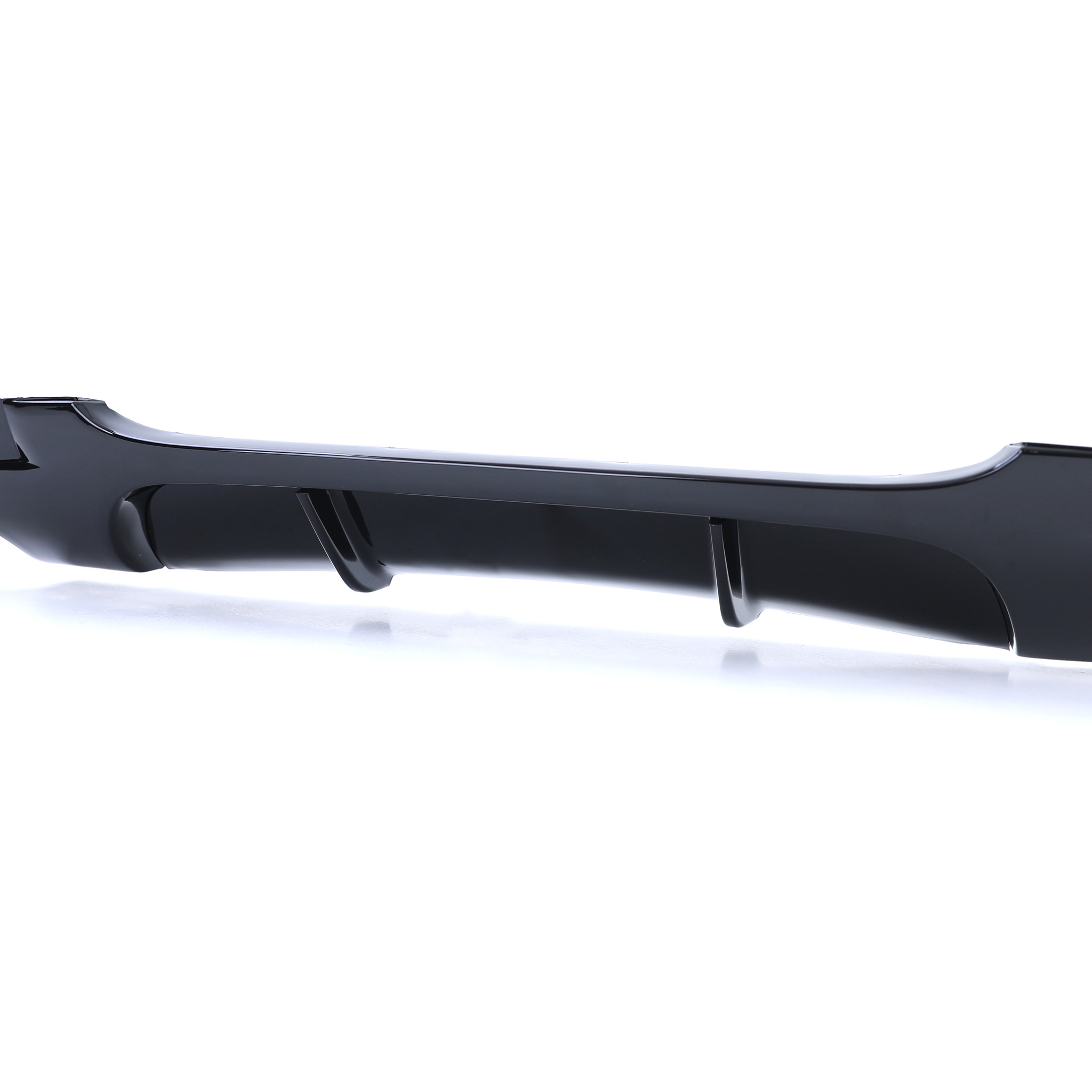 Achterdiffusor - BMW E90/E91 316-330 - Zwart Gloss - Sportieve Look
