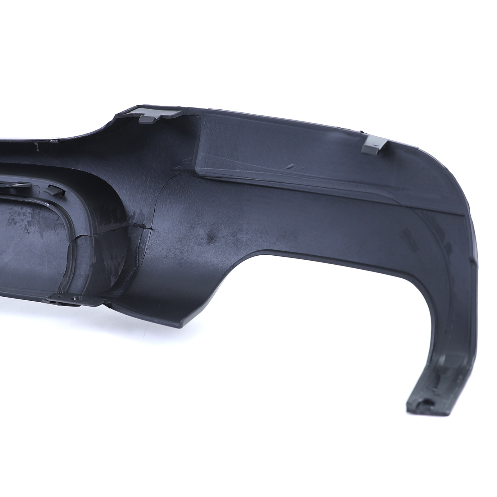 Achterdiffusor - BMW E90/E91 316-330 - Zwart Gloss - Sportieve Look