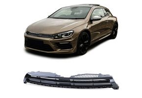 Bumper Grill - VW Scirocco 3 14-17 - R Sport-optiek - Zwart glans