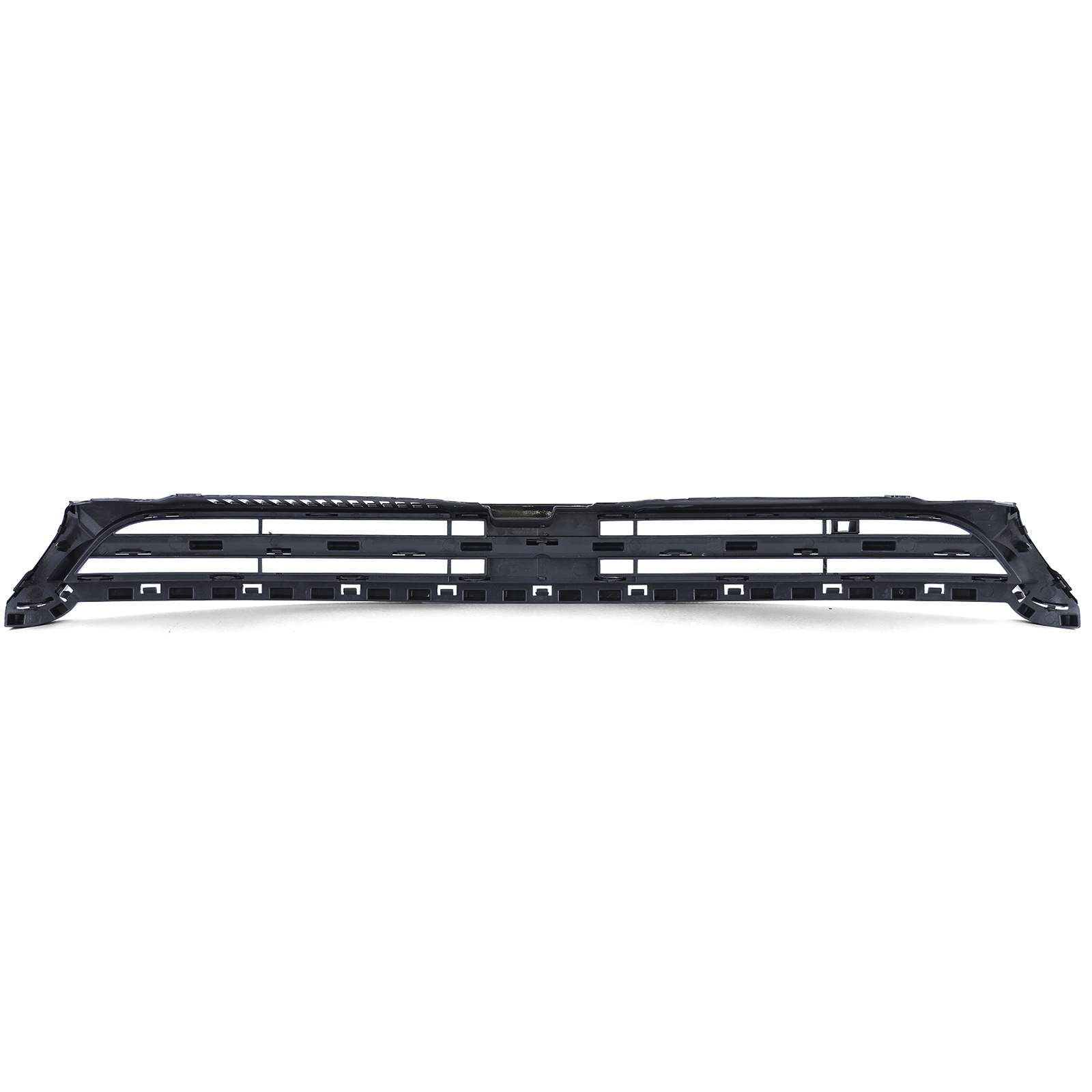 Bumper Grill geschikt voor VW Scirocco 3 14-17 - R Sport-optiek - Zwart glans