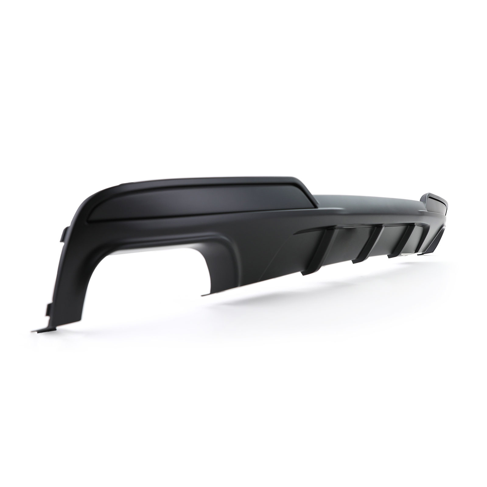 Achterdiffusor - BMW F10 F11 535 - Zwart Mat - Sportieve look