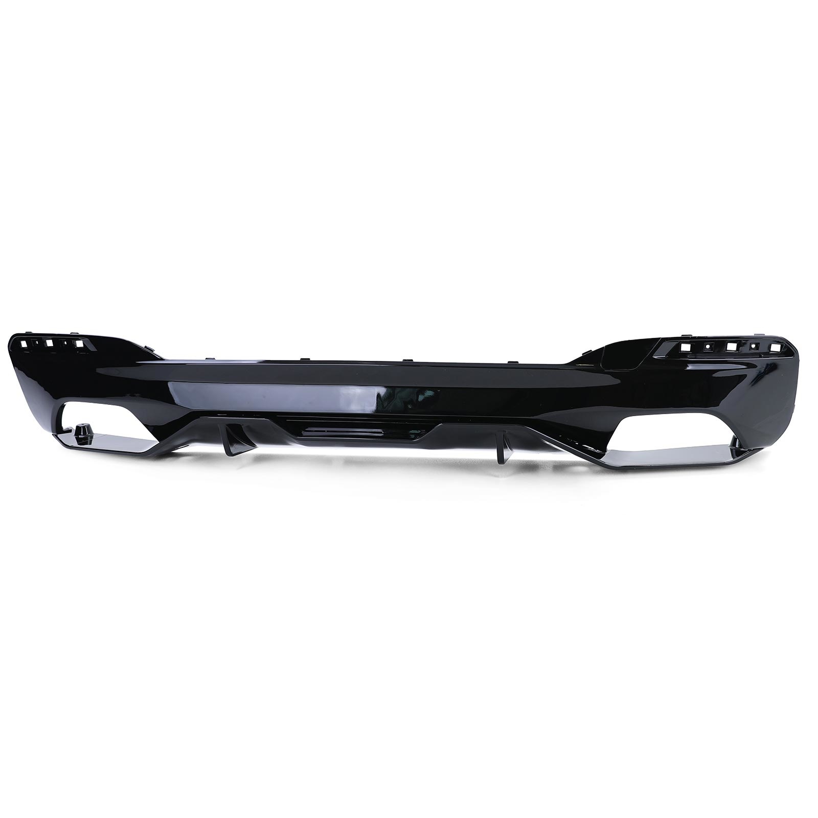 Achterdiffusor - BMW 5 Serie G30 G31 - Glans Zwart - 100% passend