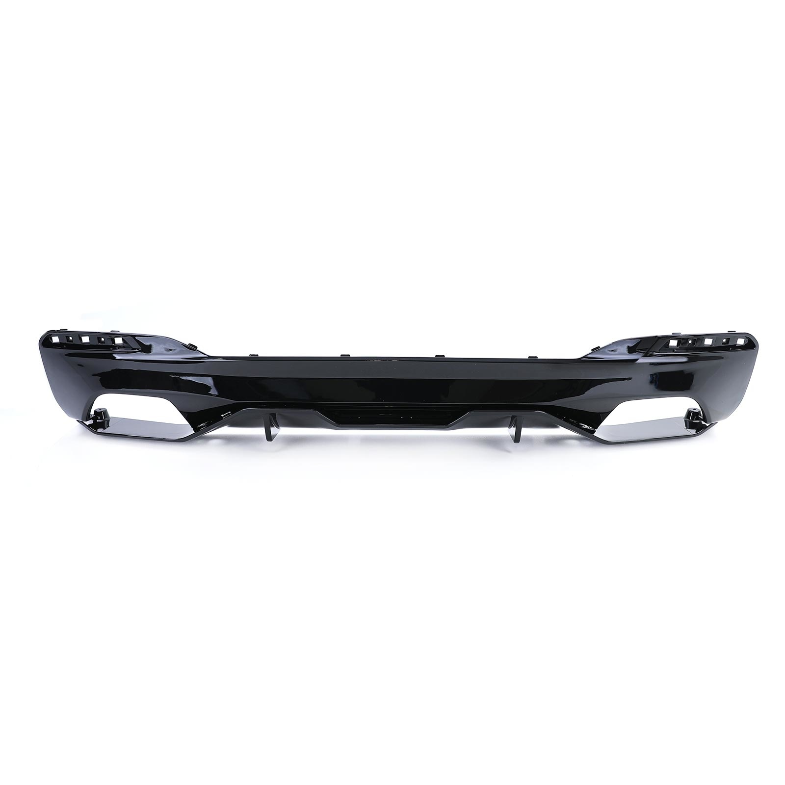 Achterdiffusor - BMW 5 Serie G30 G31 - Glans Zwart - 100% passend