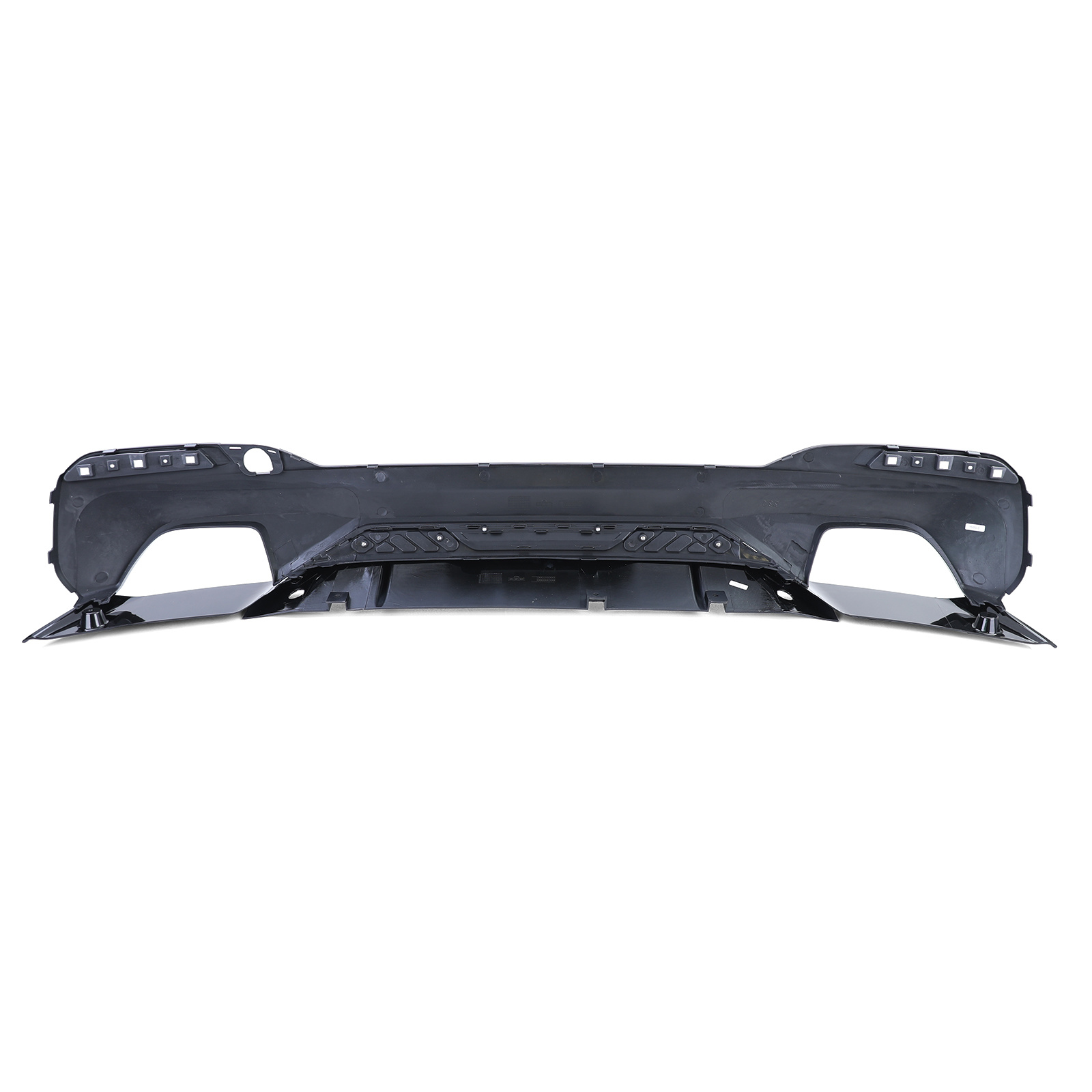 Achterdiffusor - BMW 5 Serie G30 G31 - Glans Zwart - 100% passend