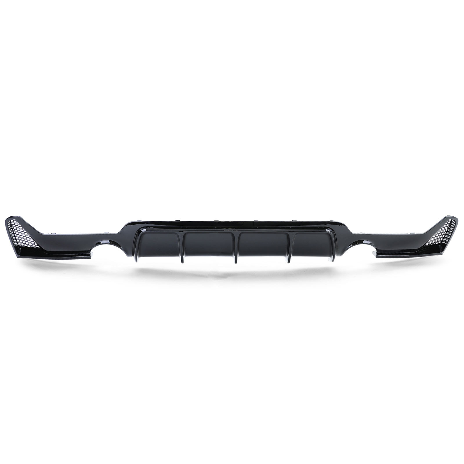 Achterdiffusor - BMW 4 Serie F32 F33 F36 - Zwarte glans - 100% passend