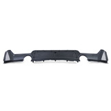 Achterdiffusor geschikt voor BMW 4 Serie F32 F33 F36 - Zwarte glans - 100% passend