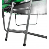 Gardenline  - trampoline - Ø374 cm - met veiligheidsnet - groen