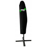 Gardenline - zweefparasol - met hoes - Ø 300x350 cm - rood