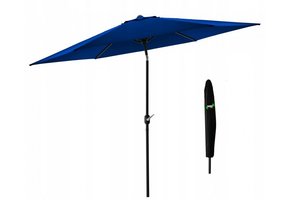 Gardenline - parasol - waterbestendig - Ø 3 meter - blauw