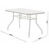 Gardenline - tuinset - met parasol - opklapbare stoelen - grijs