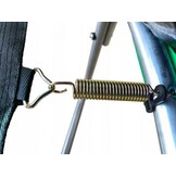 Gardenline - trampoline - Ø244 cm - met veiligheidsnet - oranje