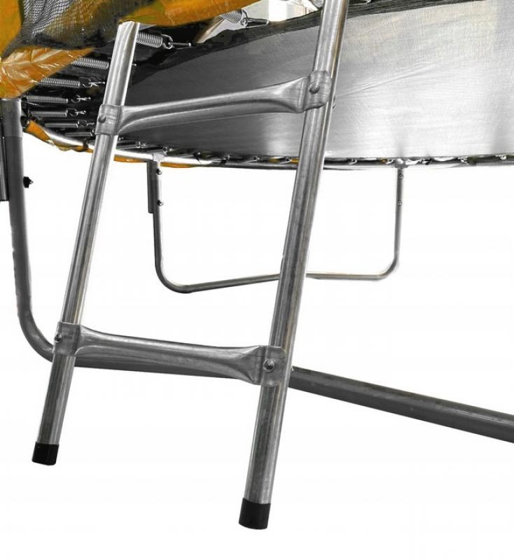 Gardenline - trampoline - Ø366 cm - met veiligheidsnet - oranje