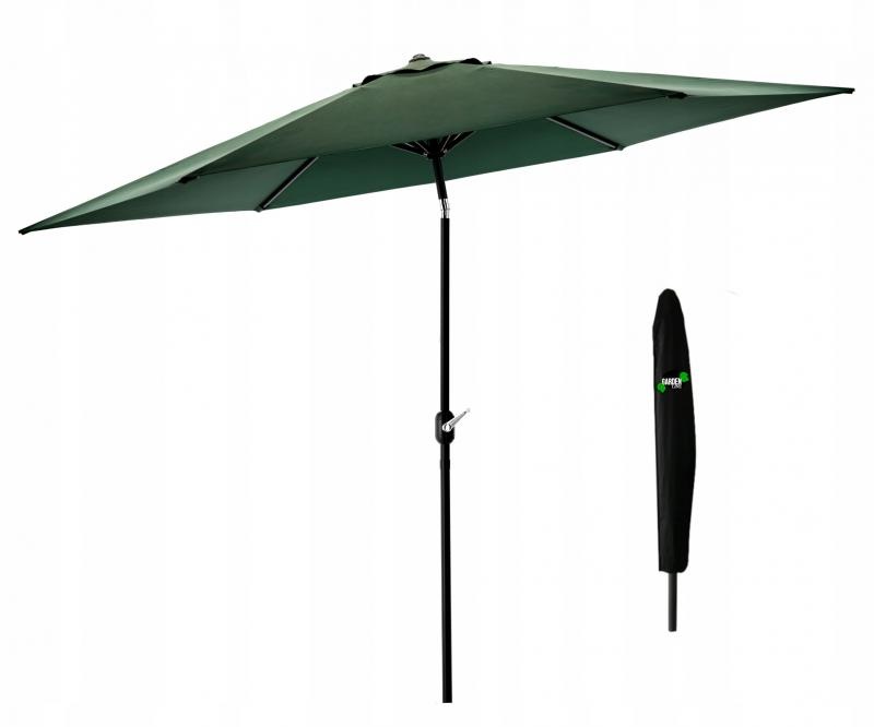 Gardenline - parasol - waterbestendig - Ø 3 meter - groen
