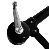 Gardenline - zweefparasol - met hoes - Ø 3 meter - grijs