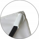 Gardenline - zweefparasol - met hoes - Ø 3x3 m - beige