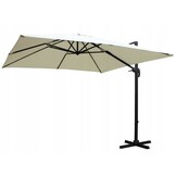 Gardenline - zweefparasol - met hoes - Ø 3x3 m - beige