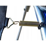 Gardenline - trampoline - Ø427 cm - met veiligheidsnet - blauw