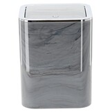 Badkamerset - toilet accessoires - stevig - 5-delig - zilver