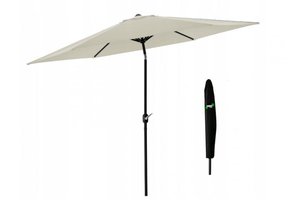 Gardenline - parasol - waterbestendig - Ø 3 meter - beige